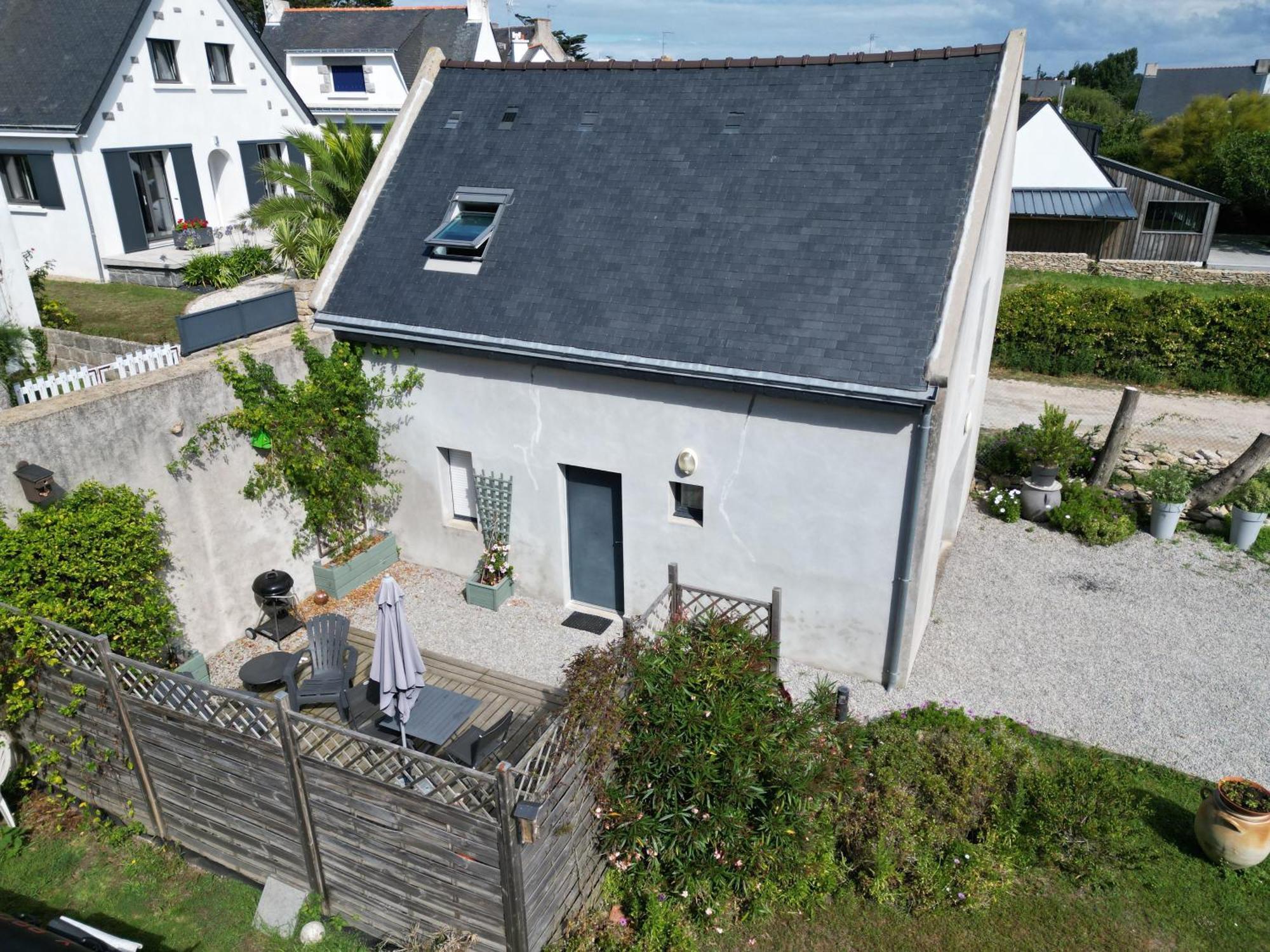 Ferienwohnung La Grange Du Manemeur Quiberon Exterior foto